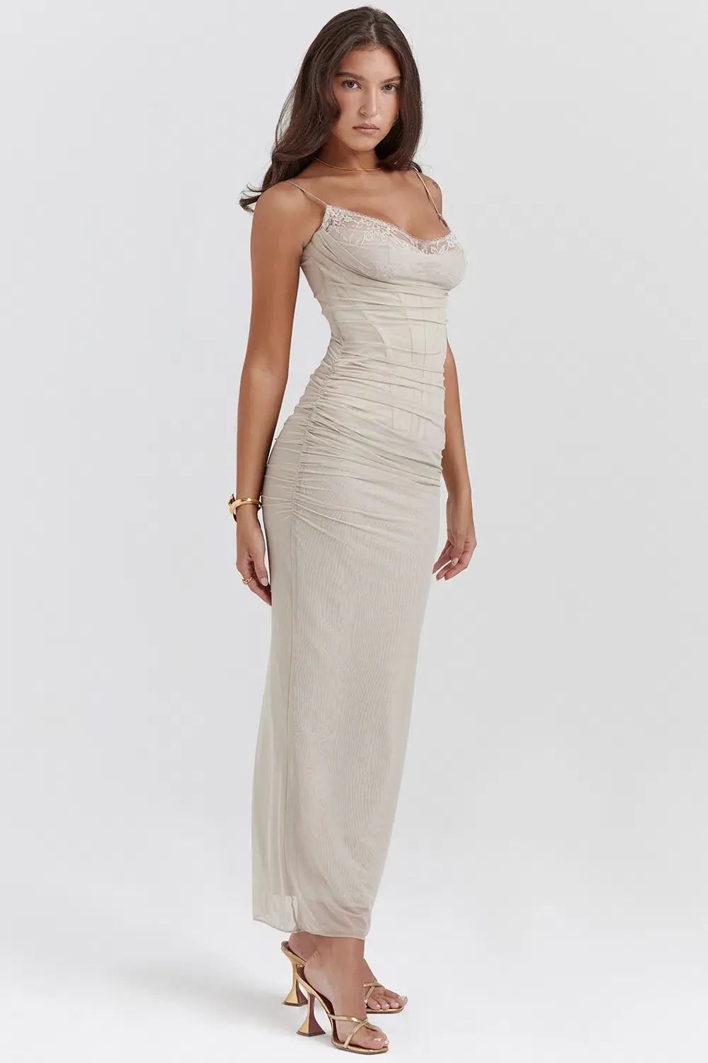 House of CB Nalini Dress Sand Size 12 - Image 2