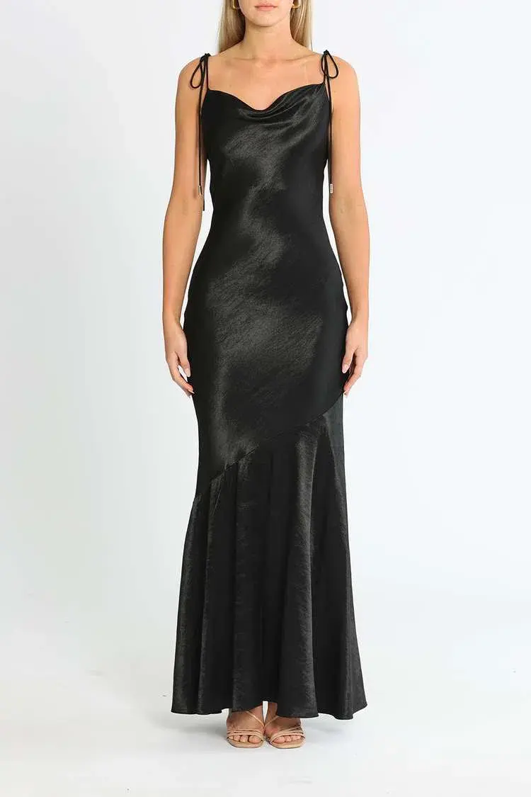 Rebecca Vallance Henri Dress Black Size 10 - Image 1