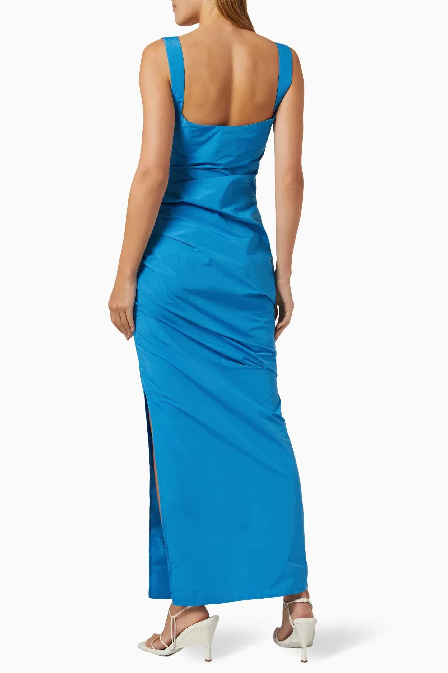 Paris Georgia Raf Dress Turquoise Size S/AU 8 - Image 2