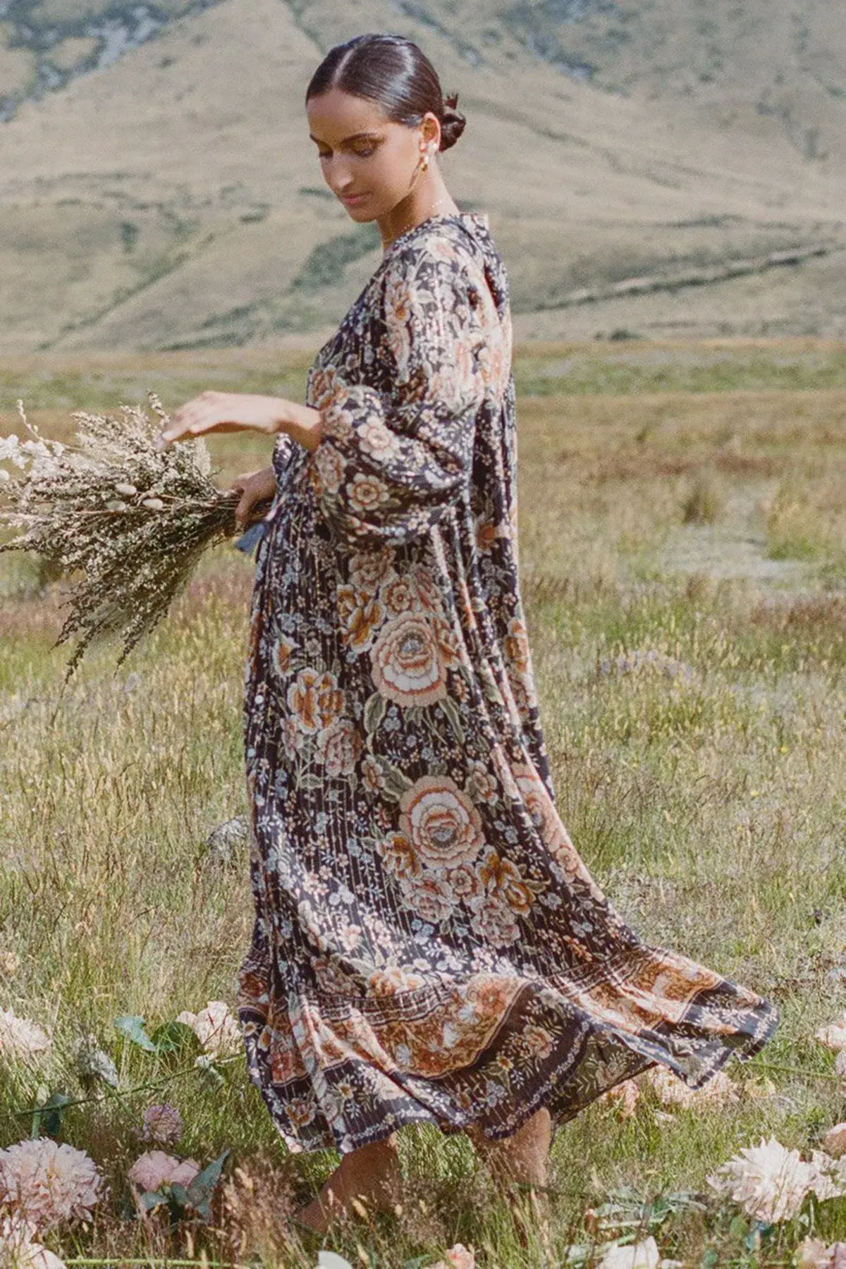 Spell Mystic Gown Nightfall Print Size 10 - Image 2