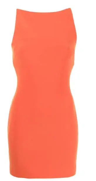 Bec & Bridge Clover Mini Dress Orange Size 12 - Image 6