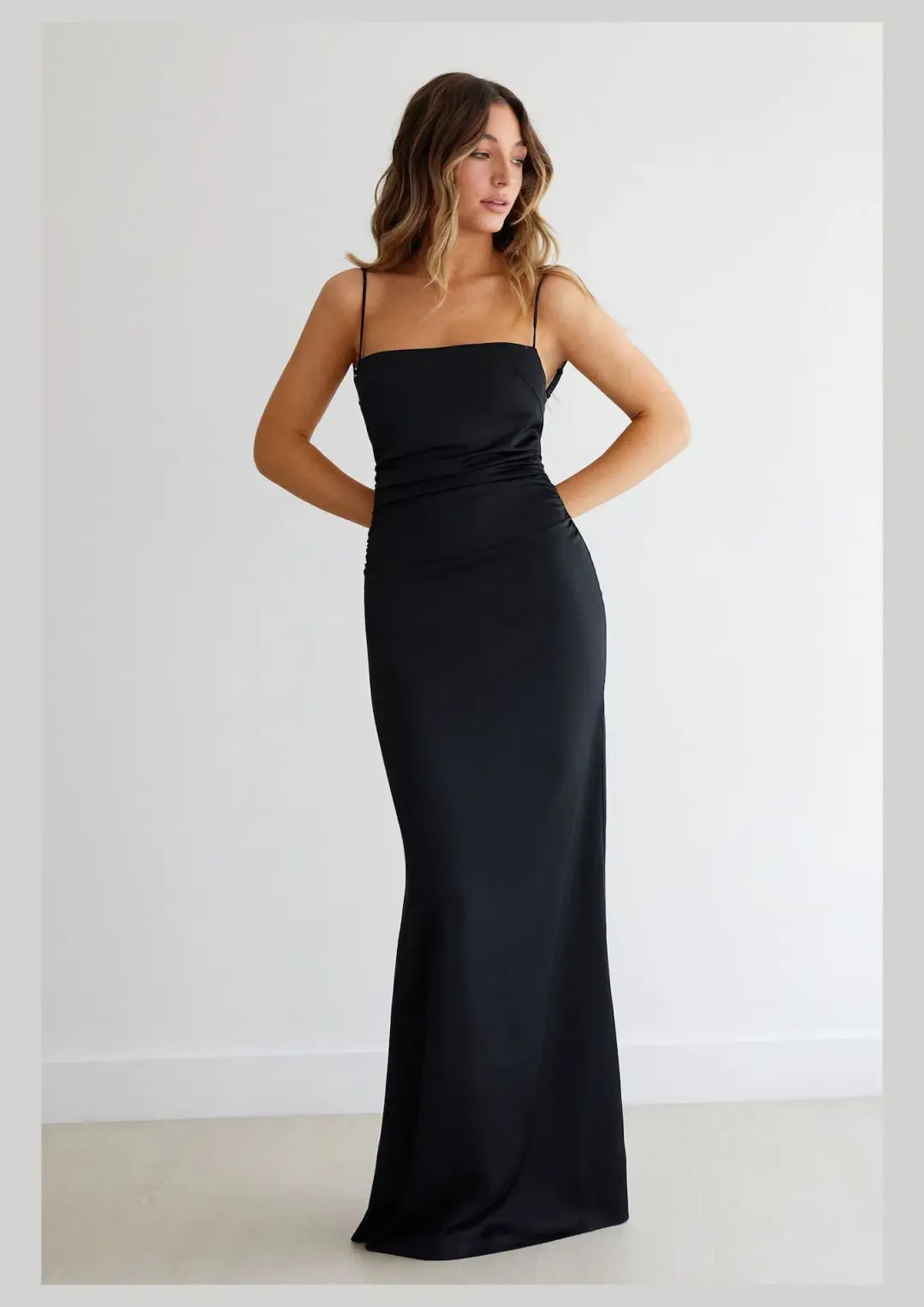 Lexi Venus Dress in Black Size 8 for rent on The Volte - main image