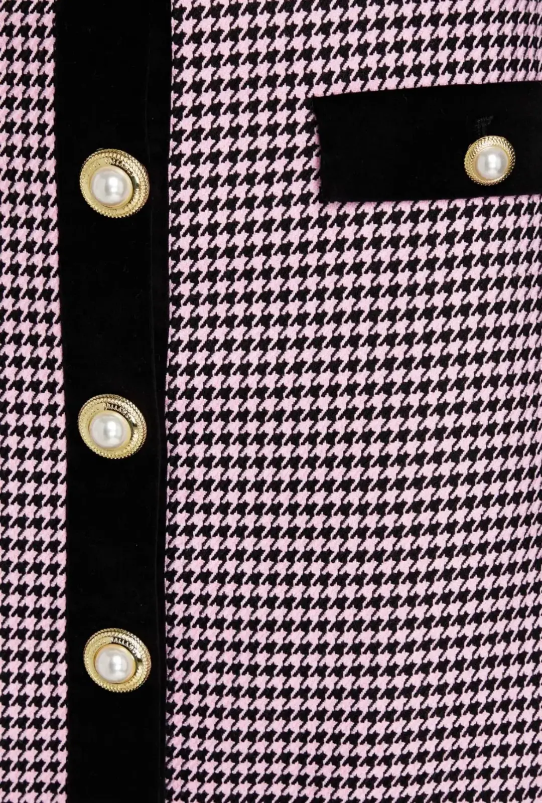 Rebecca Vallance Basinger Tweed Mini Skirt Print UK/AU 12 for rent on The Volte - main image