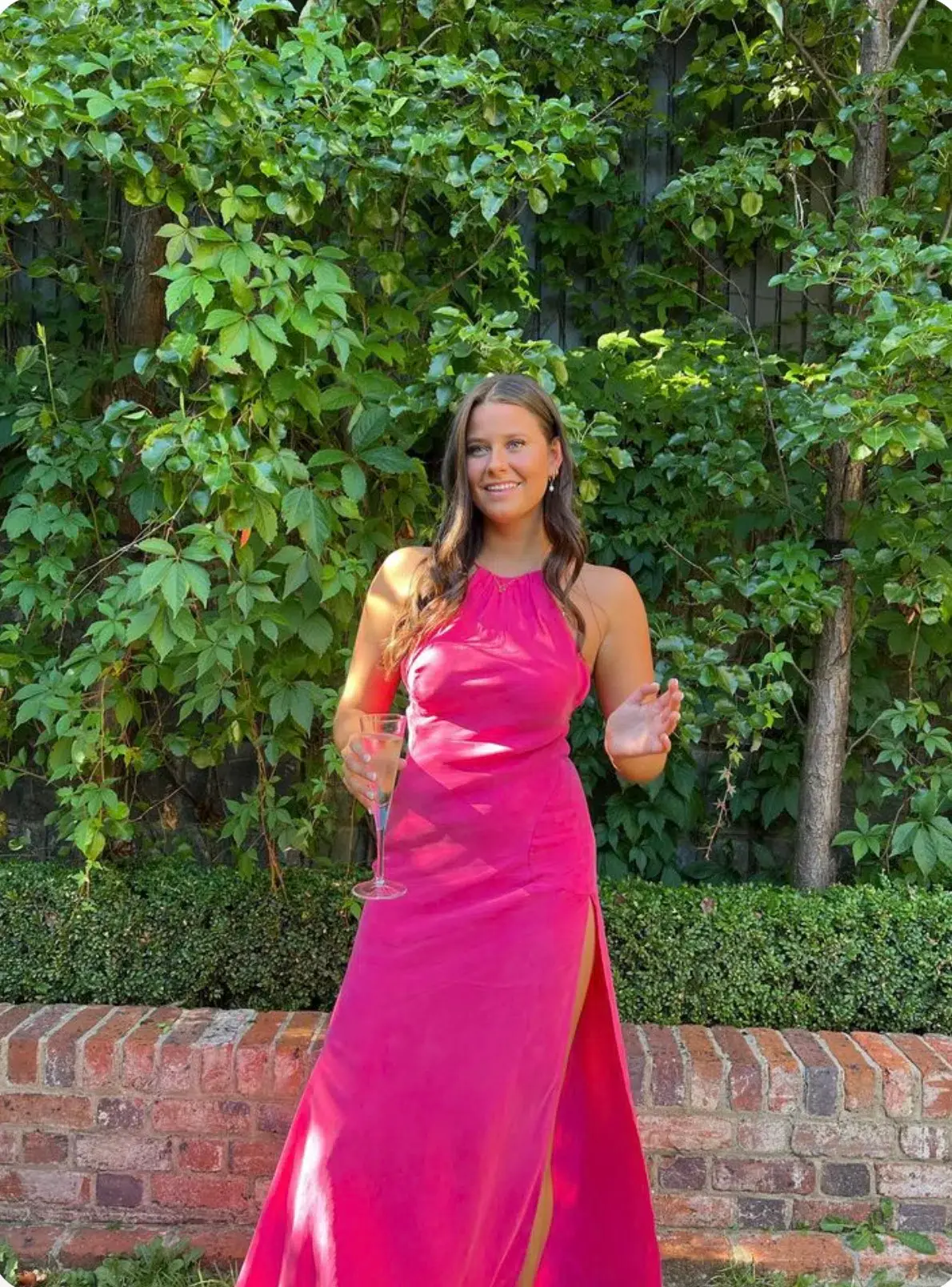 One Fell Swoop Capricorn Dress Pink Size 8 - Image 2