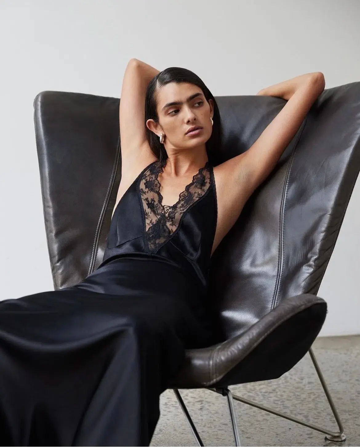 Sir the Label This Aries Halter Gown in Black  Size 1 /Au 8 - Image 3