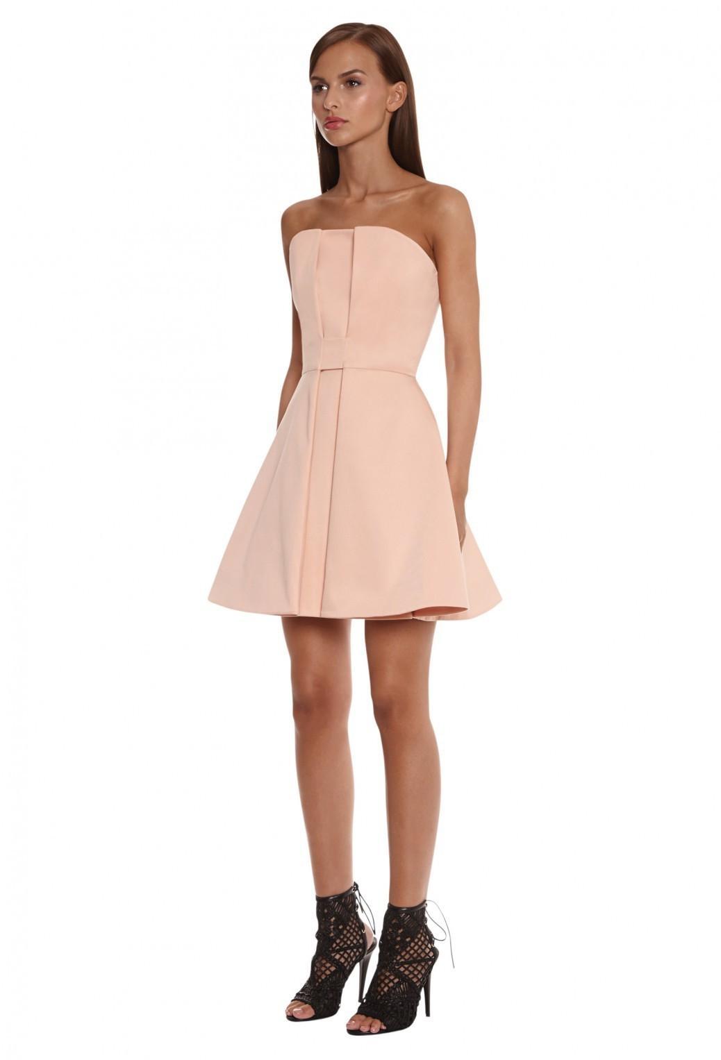 Athena Bandeau Strapless Mini Dress - Image 2