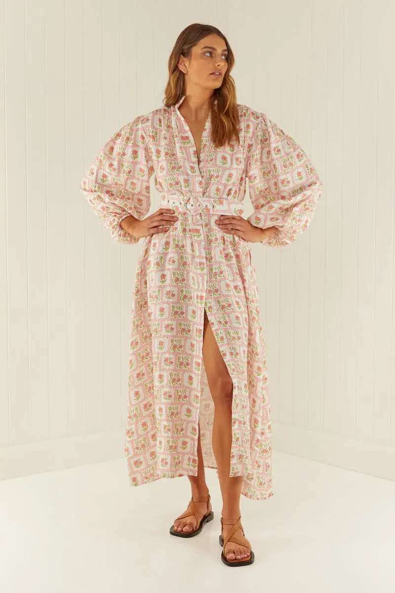 Palm Noosa Noddy Dress Print Size 6  - Image 1