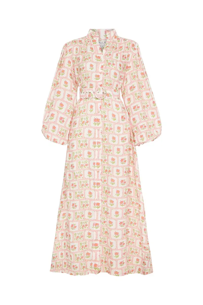 Palm Noosa Noddy Dress Print Size 6  for rent on The Volte - main image