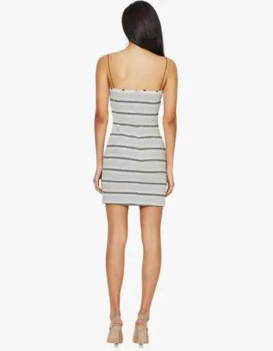 Bec & Bridge Iceberg Mini Dress Stripe Size 8 - Image 2