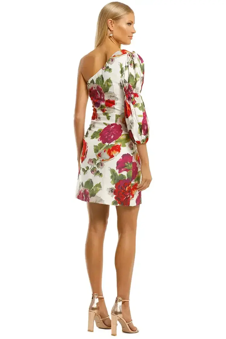 Talulah Beyond Mini Dress Twilight Bloom Print Multi Print Size 10 for rent on The Volte - main image