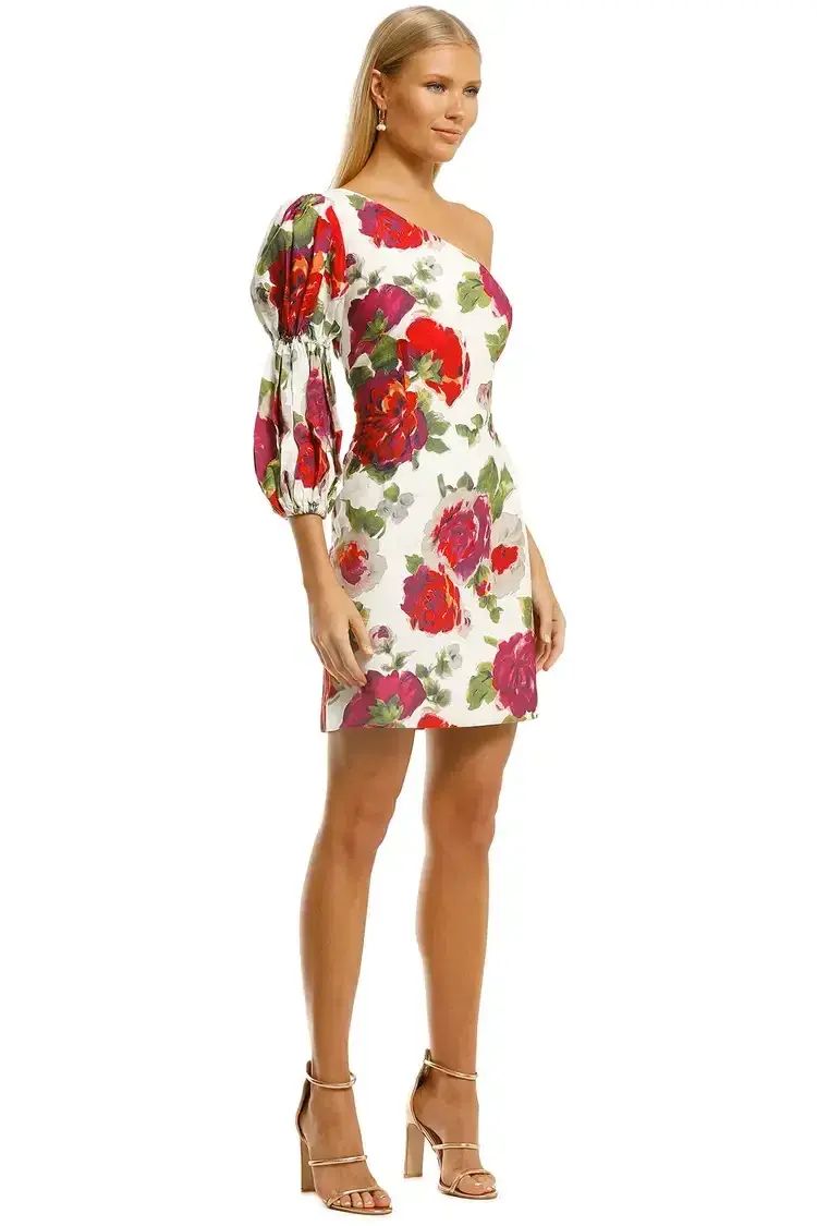 Talulah Beyond Mini Dress Twilight Bloom Print Multi Print Size 10 - Image 2
