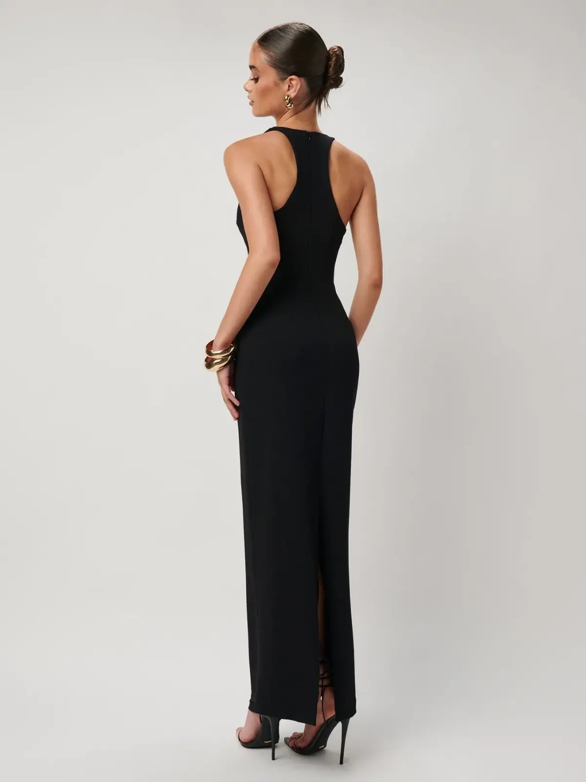 Effie Kats Eiza Gown Black Size 6  - Image 2
