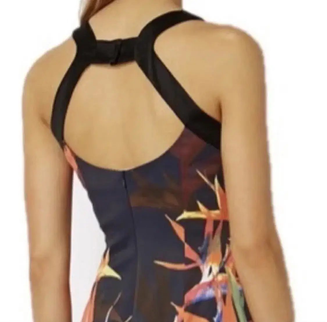 Karen Millen Bird of Paradise Pencil Dress Print Size 12  - Image 2