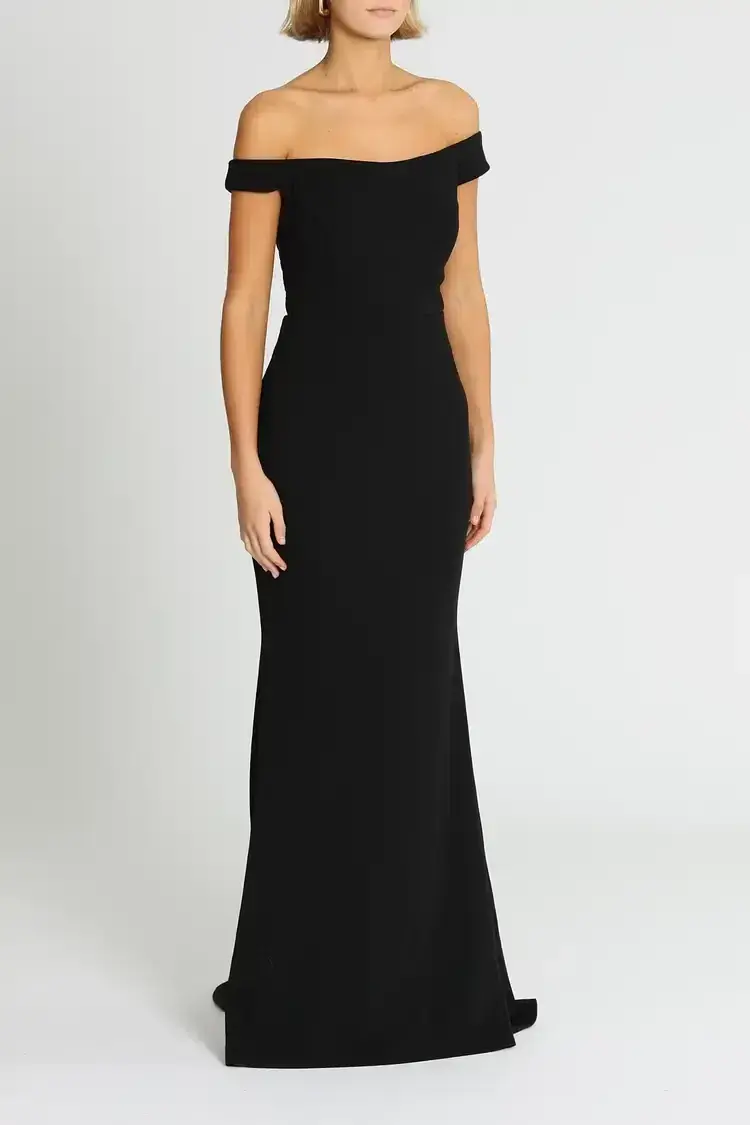 Samantha Rose Thompson Gown Black Size 12 - Image 2