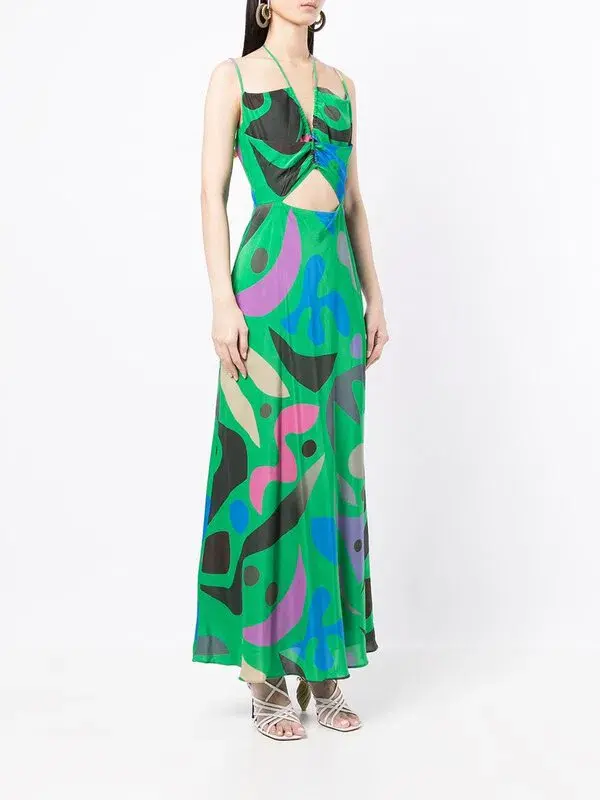 Manning Cartell Aubusson Slip Dress Multi Size 8  - Image 1