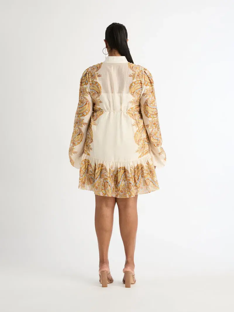 Sheike Kalani Mini Dress Print Size 14 - Image 2