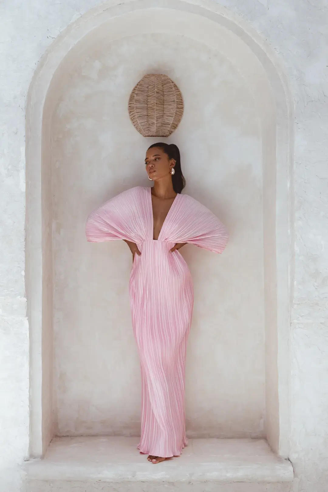 Sonya Moda Gianna Dress Dusty Rose Size 14 for rent on The Volte - main image