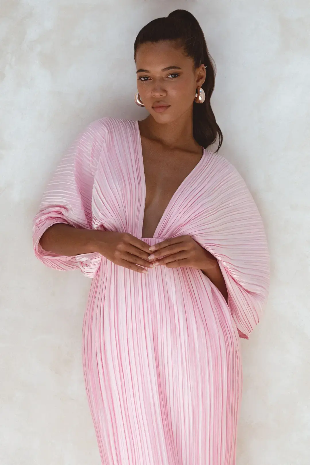 Sonya Moda Gianna Dress Dusty Rose Size 14 for rent on The Volte - main image