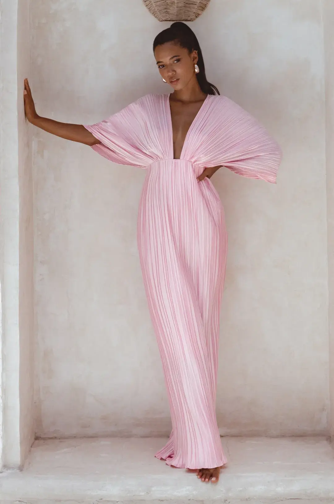 Sonya Moda Gianna Dress Dusty Rose Size 14 for rent on The Volte - main image