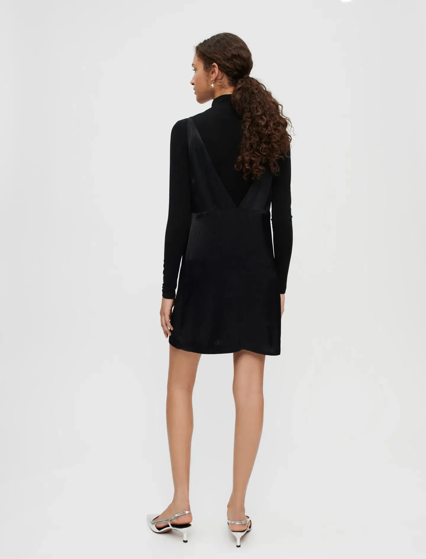 Maje Radeau Dress Black Size 38/Au 10 - Image 2