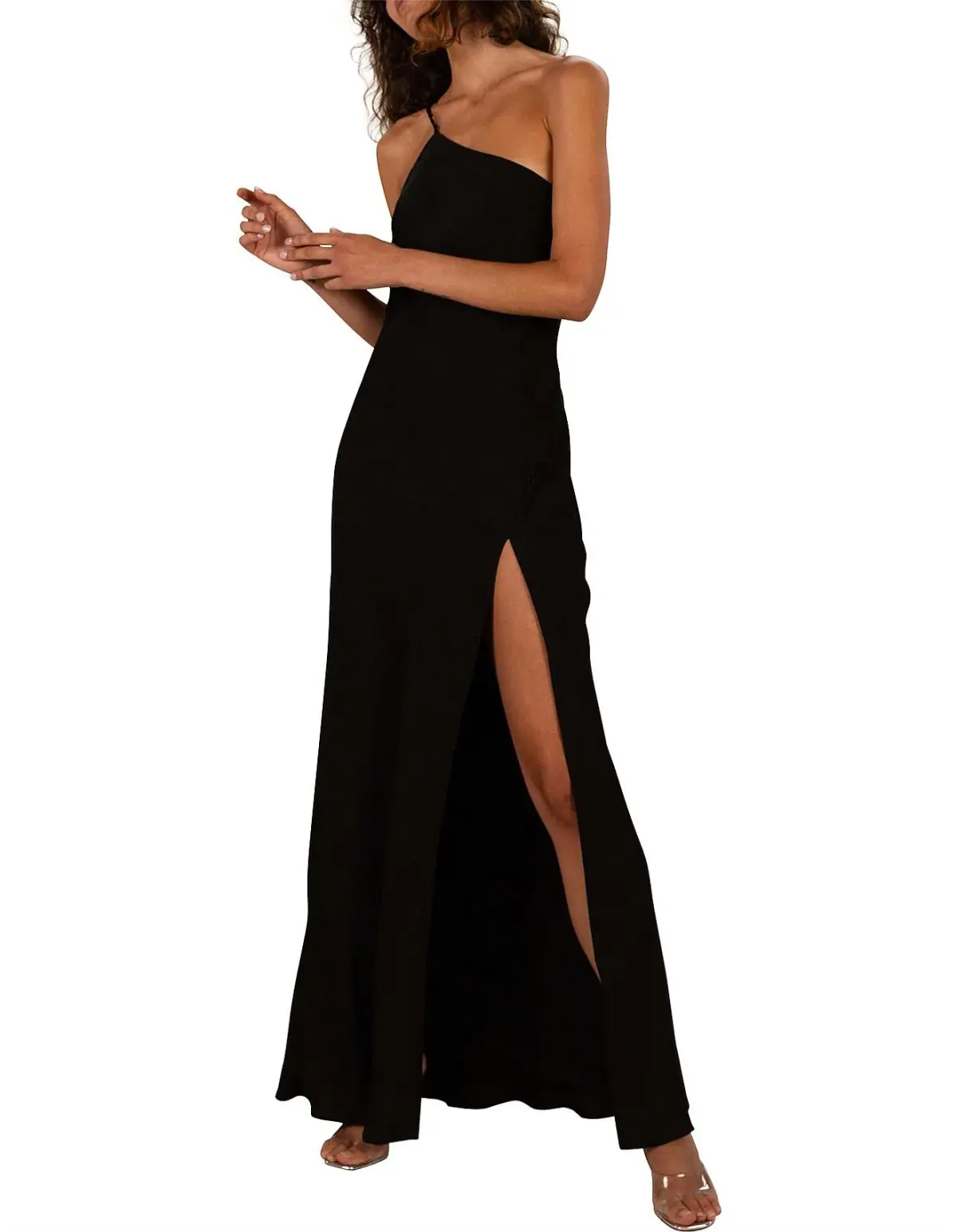 Misha Siv Gown Black Size 8 - Image 2