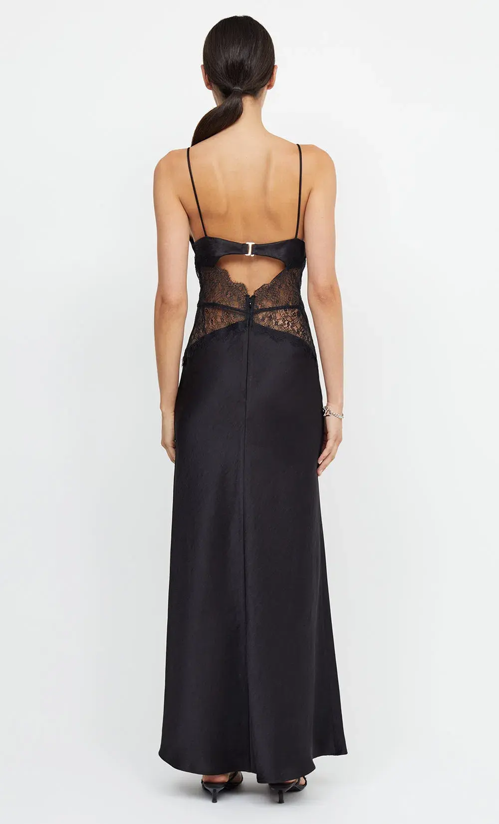 Bec & Bridge Camille Lace Maxi Dress Black Size XS / AU 6 - Image 3