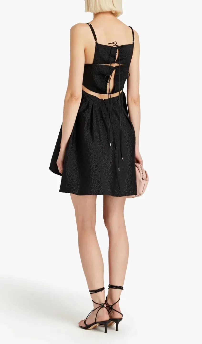 Rachel Gilbert Theo Mini Black Size 3 /Au 12 - Image 2
