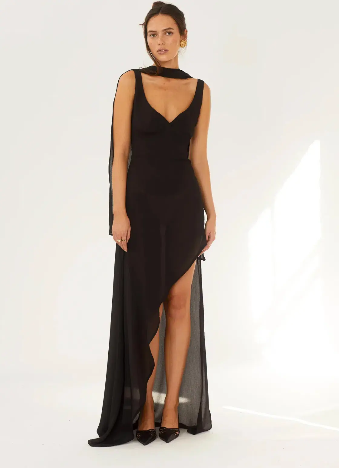 Arcina Ori Amelie Dress Black Size 8 - Image 1