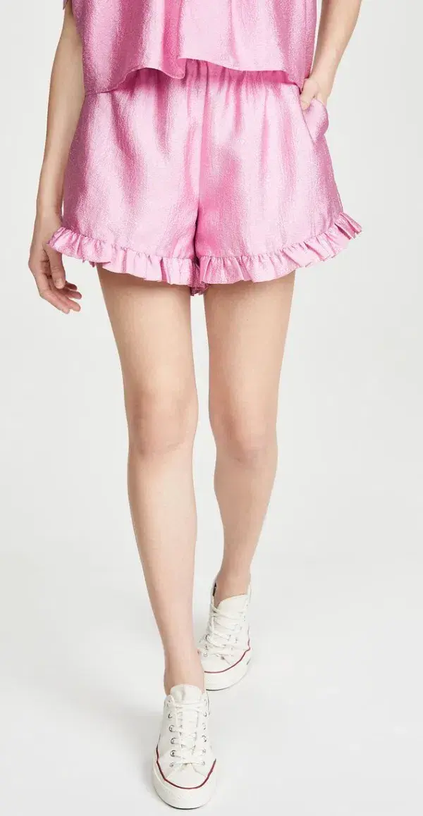 Stine Goya Joselyn Shorts Pink Size 10 for rent on The Volte - main image