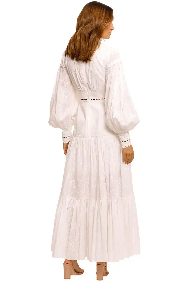 Acler Hender Dress in Ivory Size 6 - Image 3