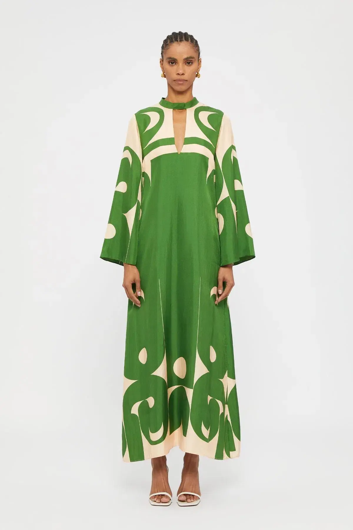 Ginger & Smart Lucid Gown Green Size 8 - Image 2