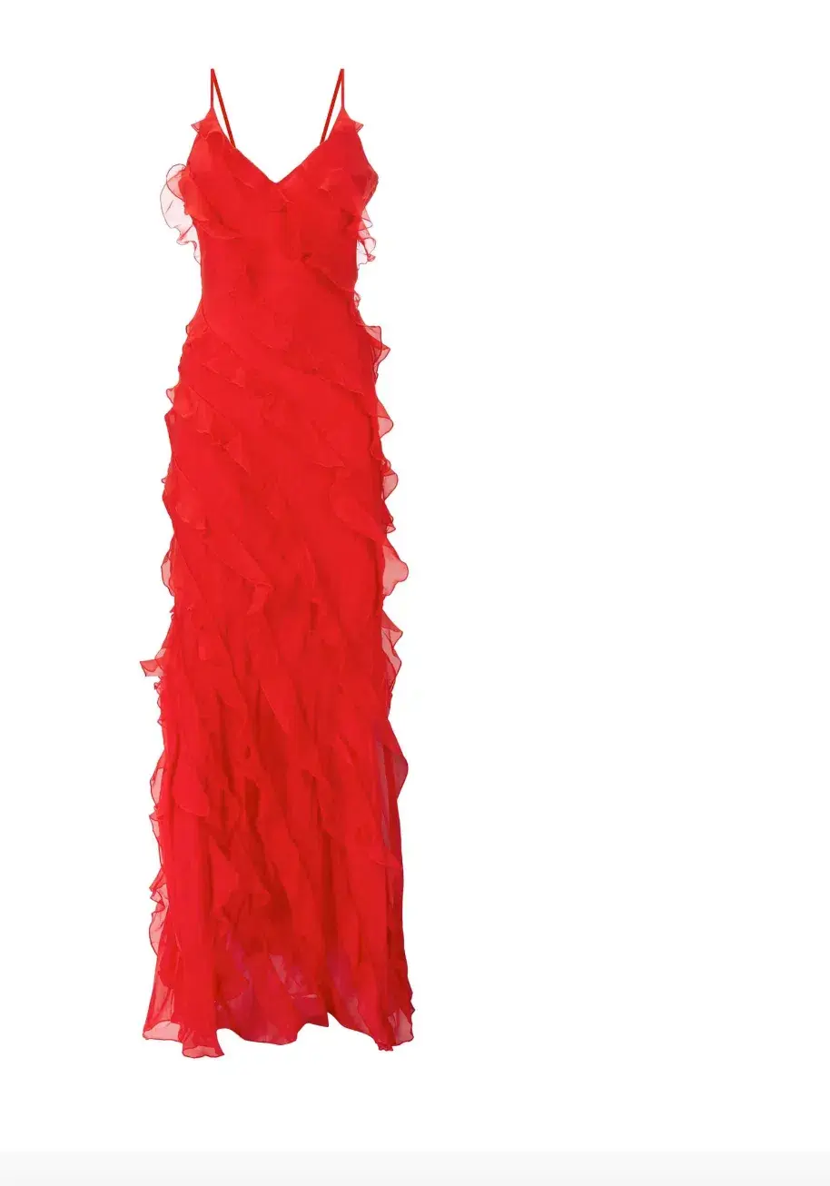 Rat & Boa Cecelia Dress Red Size Large /Au 12 - Image 3
