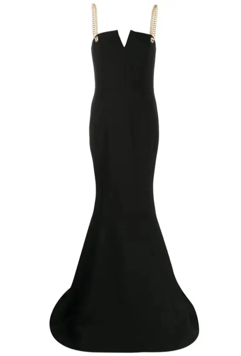 Rebecca Vallance Iman Gown Black Size 14 - Image 3