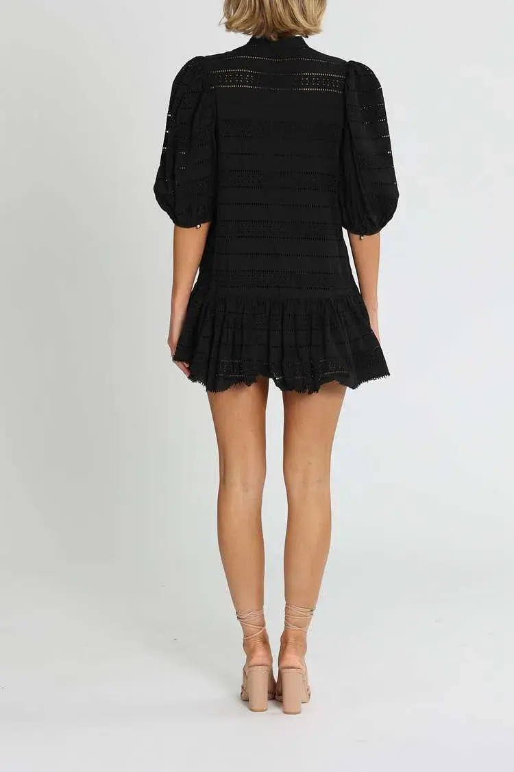 Acler Granville Dress Black Size 14 - Image 3