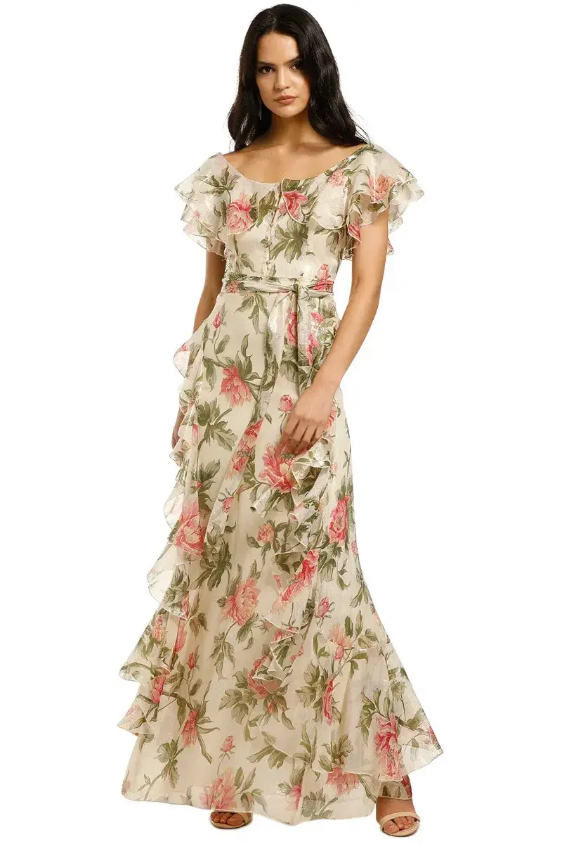 Alice McCall Salvatore Gown Floral Size 8 - Image 1