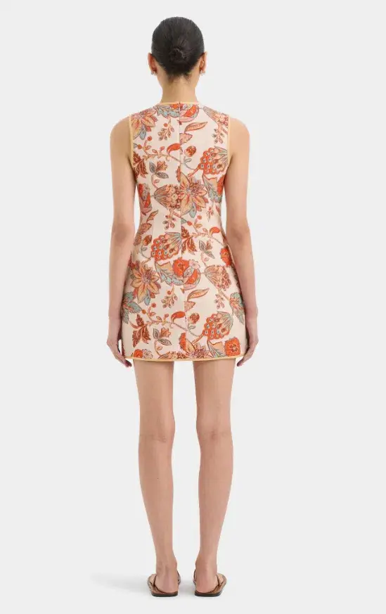Sir the Label Noemi Mini Dress Floral Size 10 - Image 2