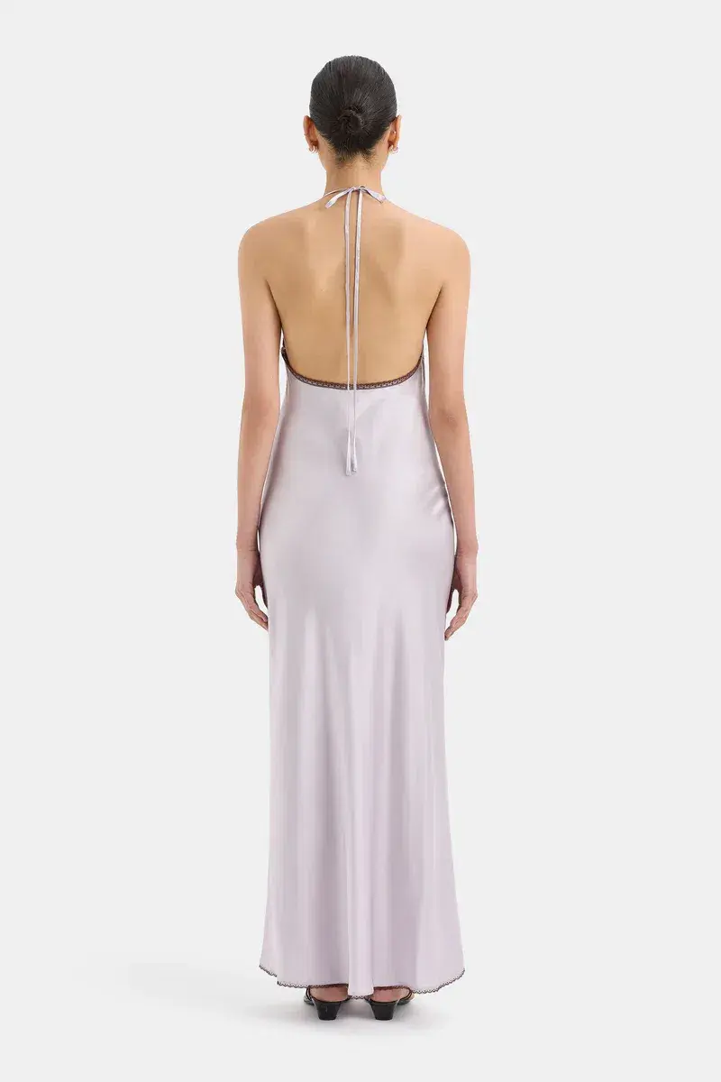 Sir the Label Aries Halter Dress Lilac Size 0/ AU 6 - Image 5