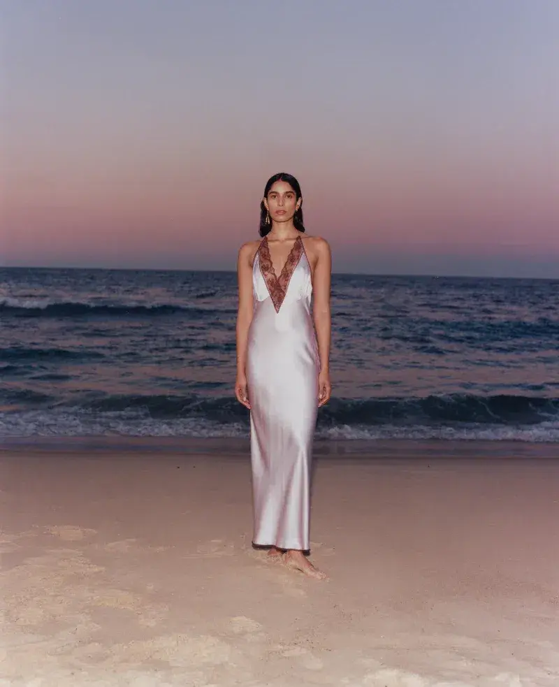Sir the Label Aries Halter Dress Lilac Size 0/ AU 6 - Image 1