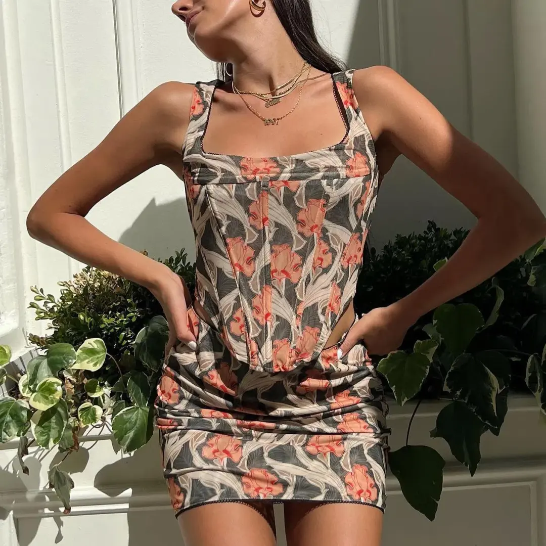 Miaou Campbell Set in Art Nouveau Size 10 for rent on The Volte - main image