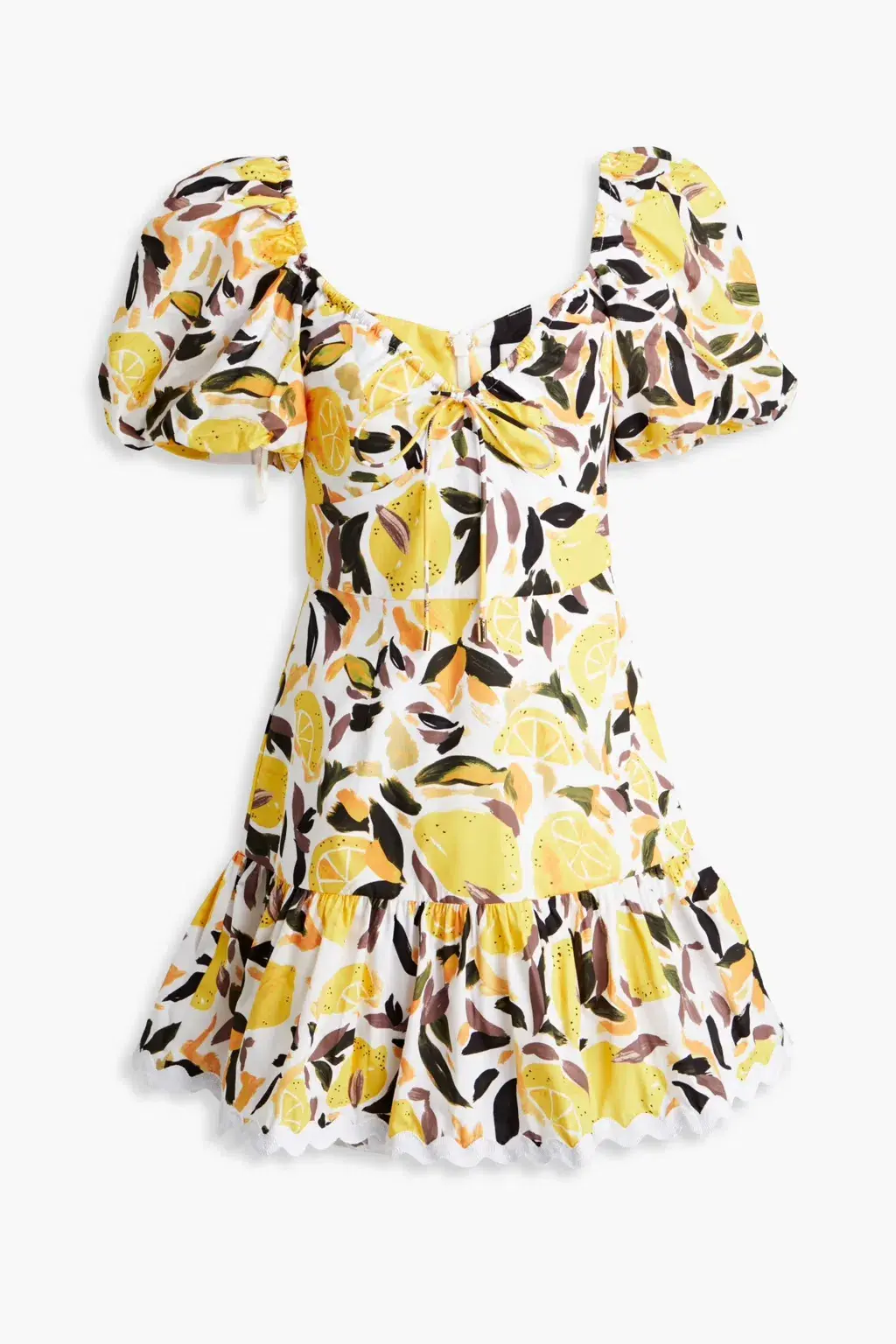Rebecca Vallance Amarilla Mini Dress Print Size 10 - Image 5