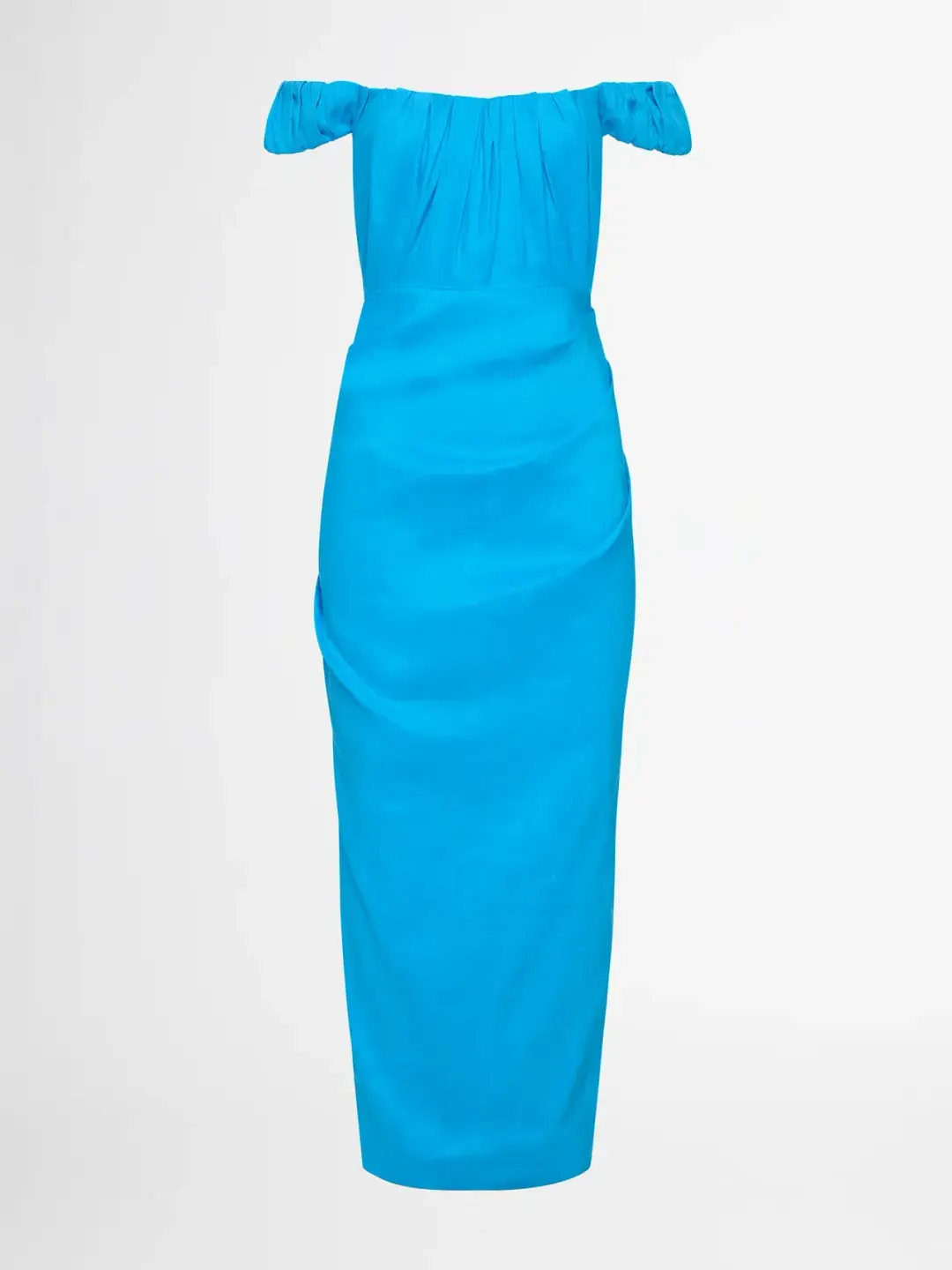Sheike Audrey Midi Dress Blue Size 12 for rent on The Volte - main image