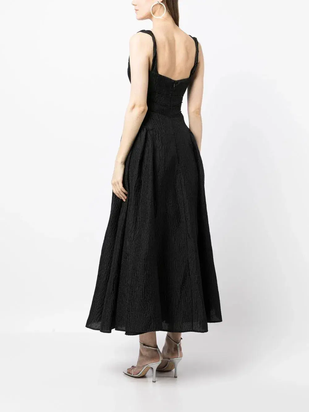 Rachel Gilbert Sophy Strap Dress in Black Size 5 / AU 16 - Image 2