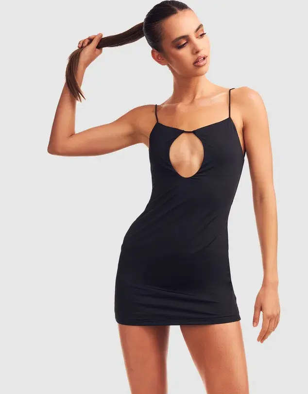 Nakedvice The Yves Mini Dress in Black Size XS / AU 6 - Image 2