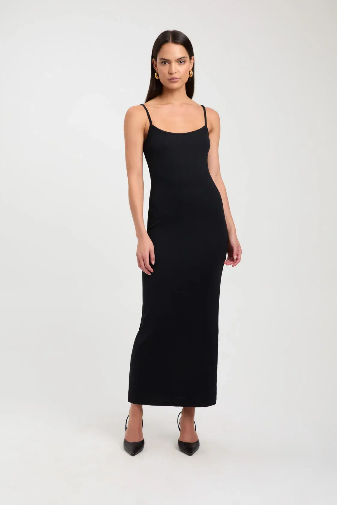 Kookai Layla Long Dress Black Size 36 / AU 8 - Image 1