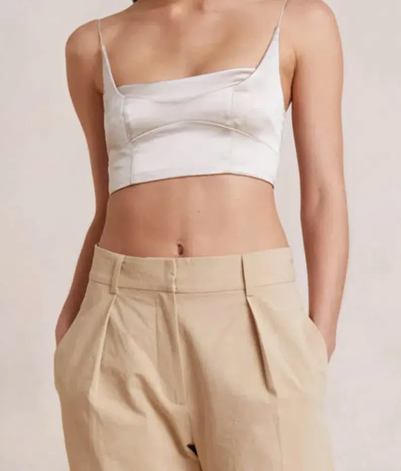 Bec & Bridge Heather Top Beige Size 6 - Image 2