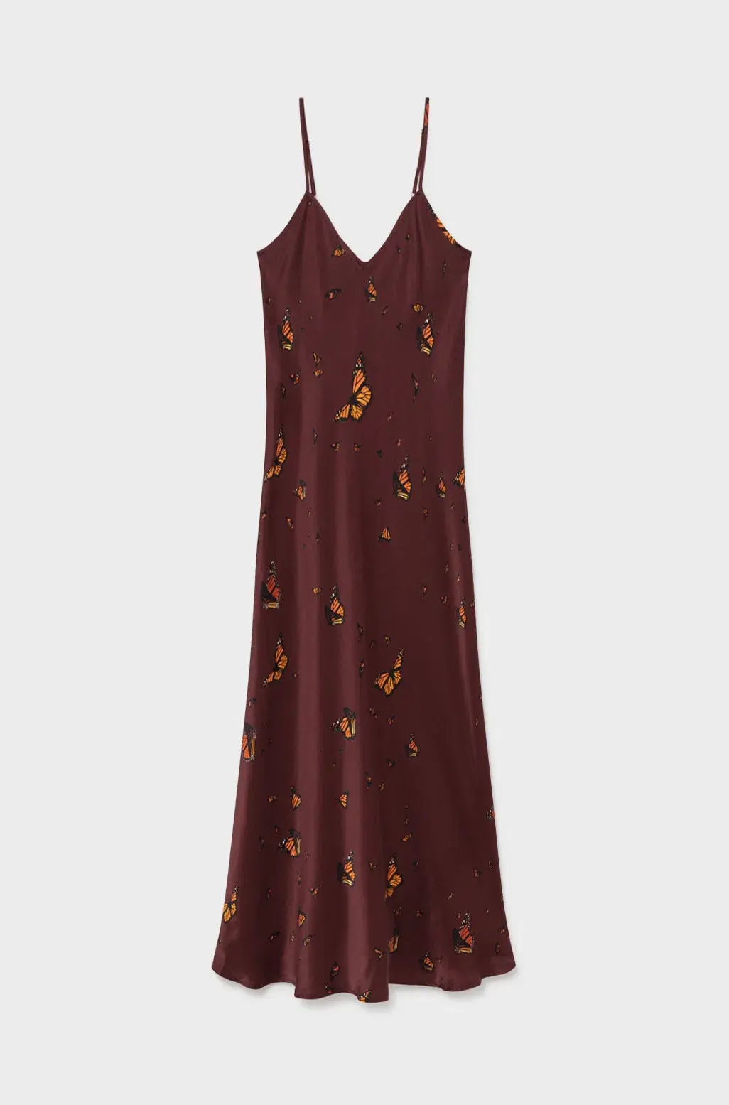 Silk Laundry 90s Slip Dress Print Size M  - Image 3