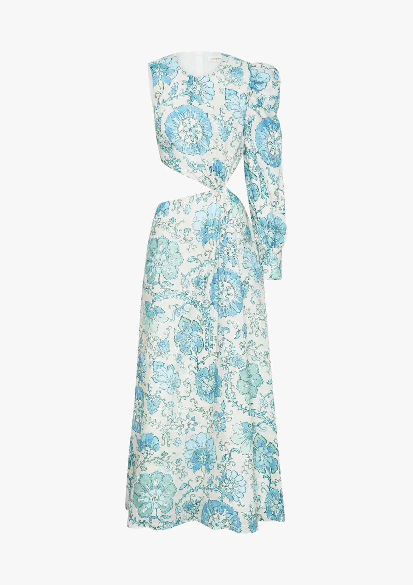 Kate Ford Nemea Opened Gown Floral Size 4 / AU 14 - Image 2