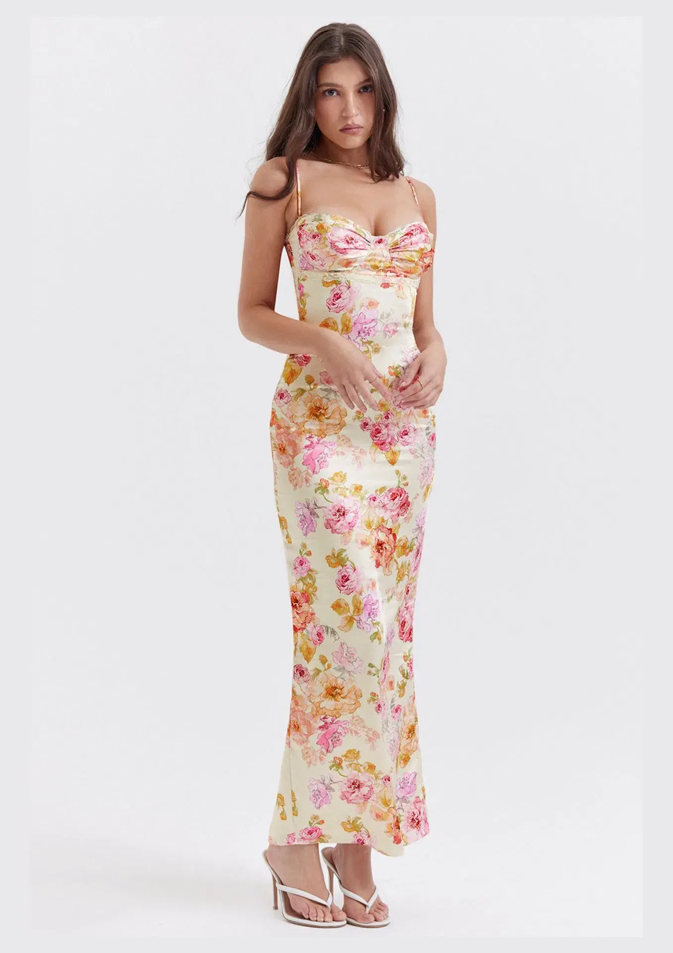 House of CB Josefina Maxi Dress Floral Size M / AU 10 - Image 1