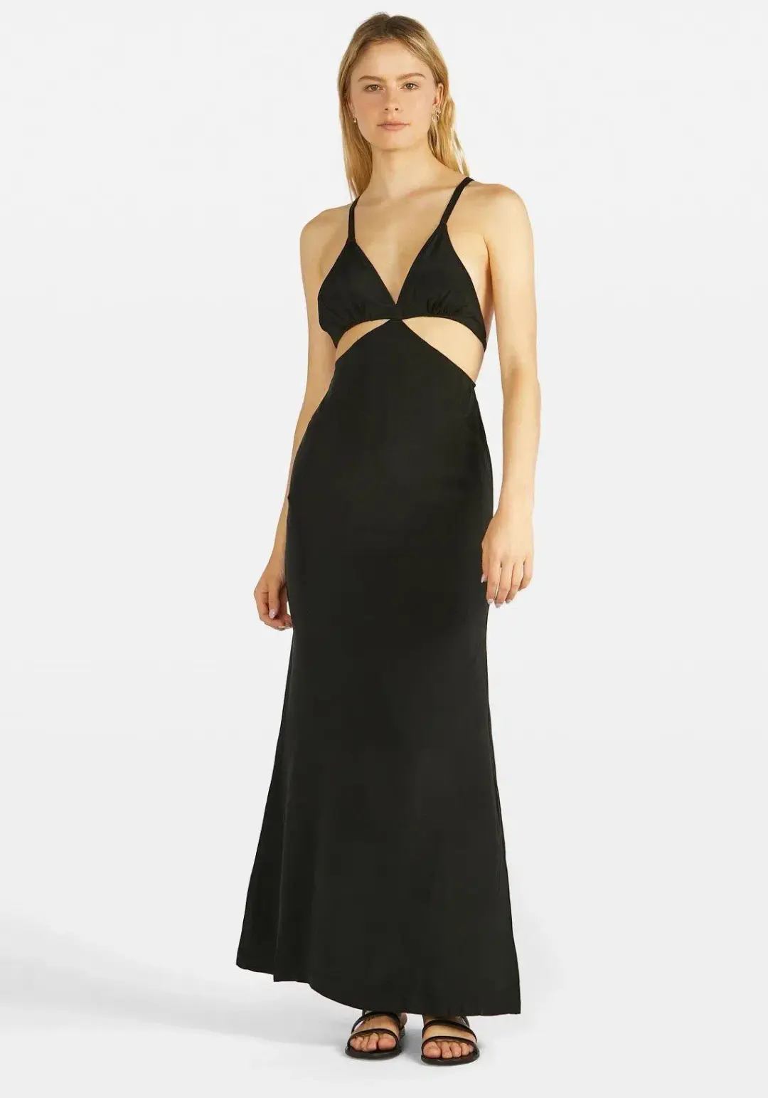 Auteur Studio Anouk Maxi Dress Black Size 8  for rent on The Volte - main image