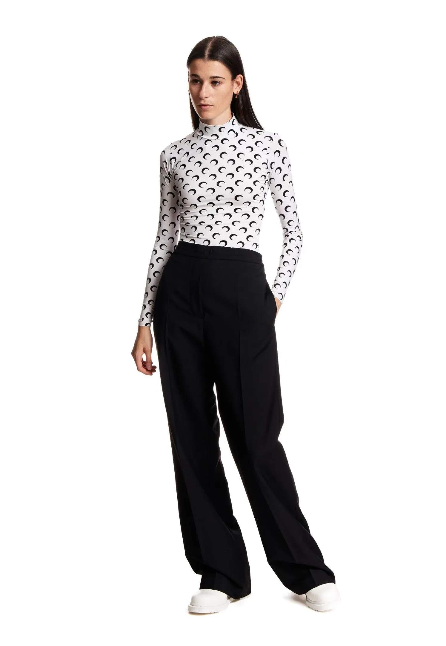 Marine Serre Crescent Moon Top Print Size M/AU 8 - Image 1